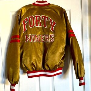 San Francisco 49ers double sided insulated jacket